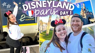 DISNEYLAND PARIS! 🏰 🇫🇷 DAY ONE • Eurostar Travel Day, Sequoia Lodge Golden Forest & Captain Jacks ✨