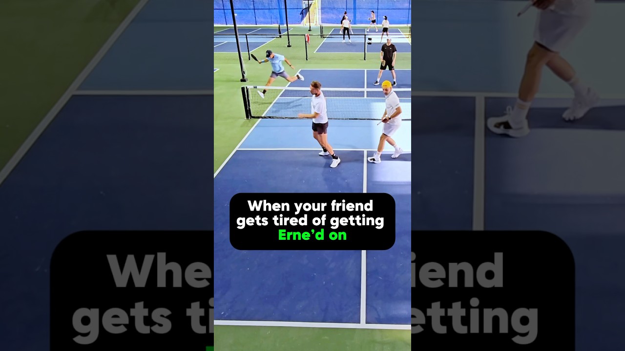 Pickleball Payback! (No one was kicked in the face)