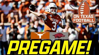 OTF PREGAME! | #3 Texas Longhorns at Arkansas Razorbacks | Quinn Ewers | SEC Football