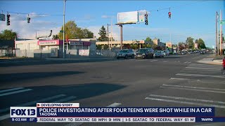 Four teens shot in car in Tacoma | FOX 13 Seattle