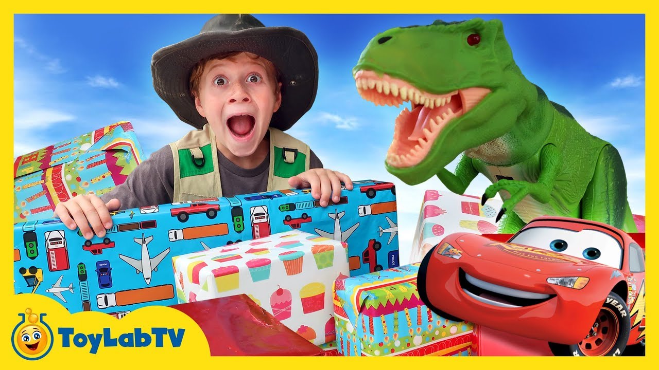 toy lab tv dinosaur videos