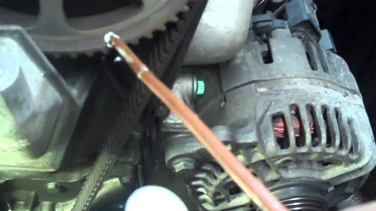 VW POLO 14 mpi service timing belt - YouTube 4 9 ford engine fuel rail diagram 