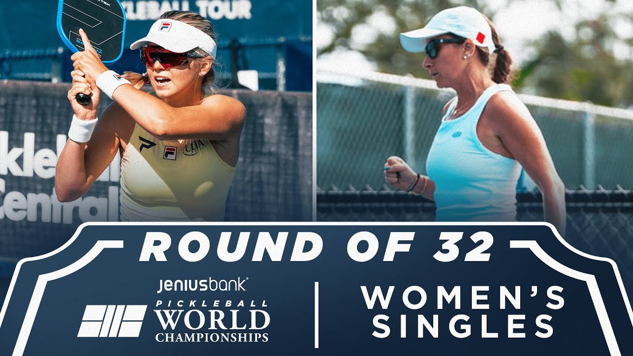 Anna Leigh Waters v Polina Libo at the Jenius Bank Pickleball World Championships