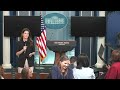 LIVE: White House briefing  - 56:01 min - News - Video
