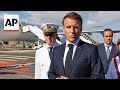 French President Macron arrives in New Caledonia amid unrest and Indigenous frustration