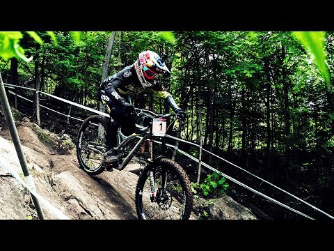 Can You Watch this POV Ride with o Getting Dizzy? | Myriam Nicole UCI Mountainbike Downhill WC Canada
