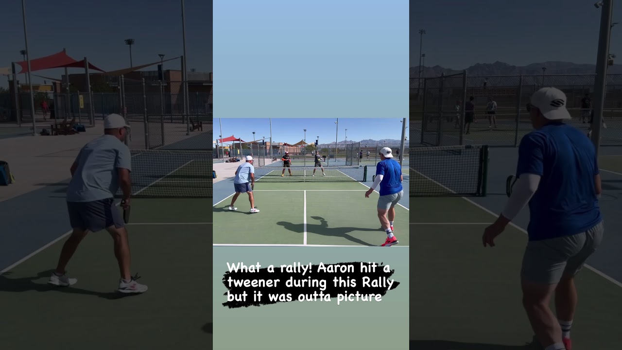 What A Rally #pickleball #Highlights #Sports #Fun #action