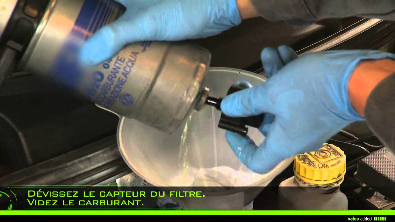 Valeo Fuel Filter - montage d'un filtre à carburant à ... 2007 hyundai getz fuel filter location 