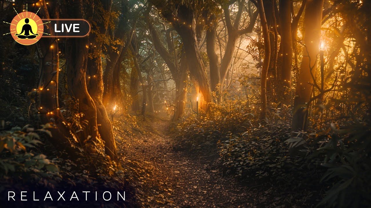 🔴 24 Hours of DEEP Meditation Music 🌿3342 - Relaxing Music for Sleeping, Stress Relief Music, Study