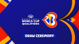 Квалификация на Кубок Мира 2023 - Церемония жеребьевки