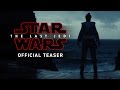 Button to run teaser #1 of 'Star Wars: The Last Jedi'