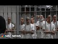 Rare look inside El Salvadors mega prison