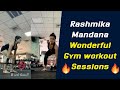 Pushpa actress Rashmika Mandanna's workout videos surfaces on social media
