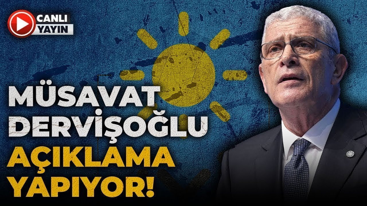 İYİ Parti Genel Başkanı Müsavat Dervişoğlu Bursa'daki "Birinci Vazifen" mitinginde konuşuyor!