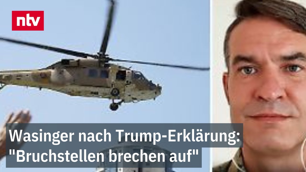Wasinger: Nach Trump-Erklärung: "Bruchstellen brechen auf" - Militärexperte zum Nahen Osten