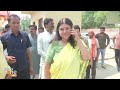 “Hit-and-Miss Process...” Maneka Gandhi Inspects Polling Stations in Sultanpur, Claims Fault in EVMs