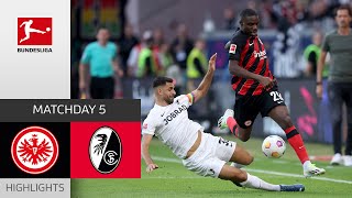 Narrow Battle in Frankfurt! | Eintracht Frankfurt — SC Freiburg 0-0 | MD 5 – Bundesliga 2023/24