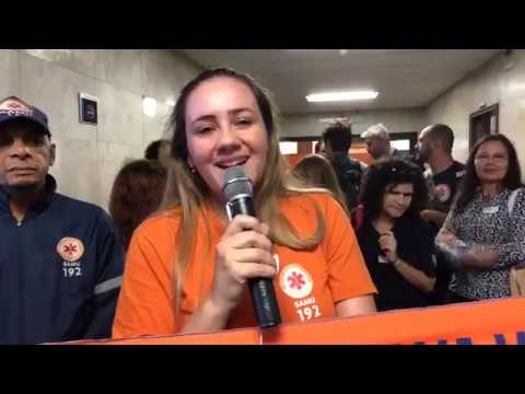 Sindsep e Trabalhadores do SAMU na Camara Municipal de São Paulo