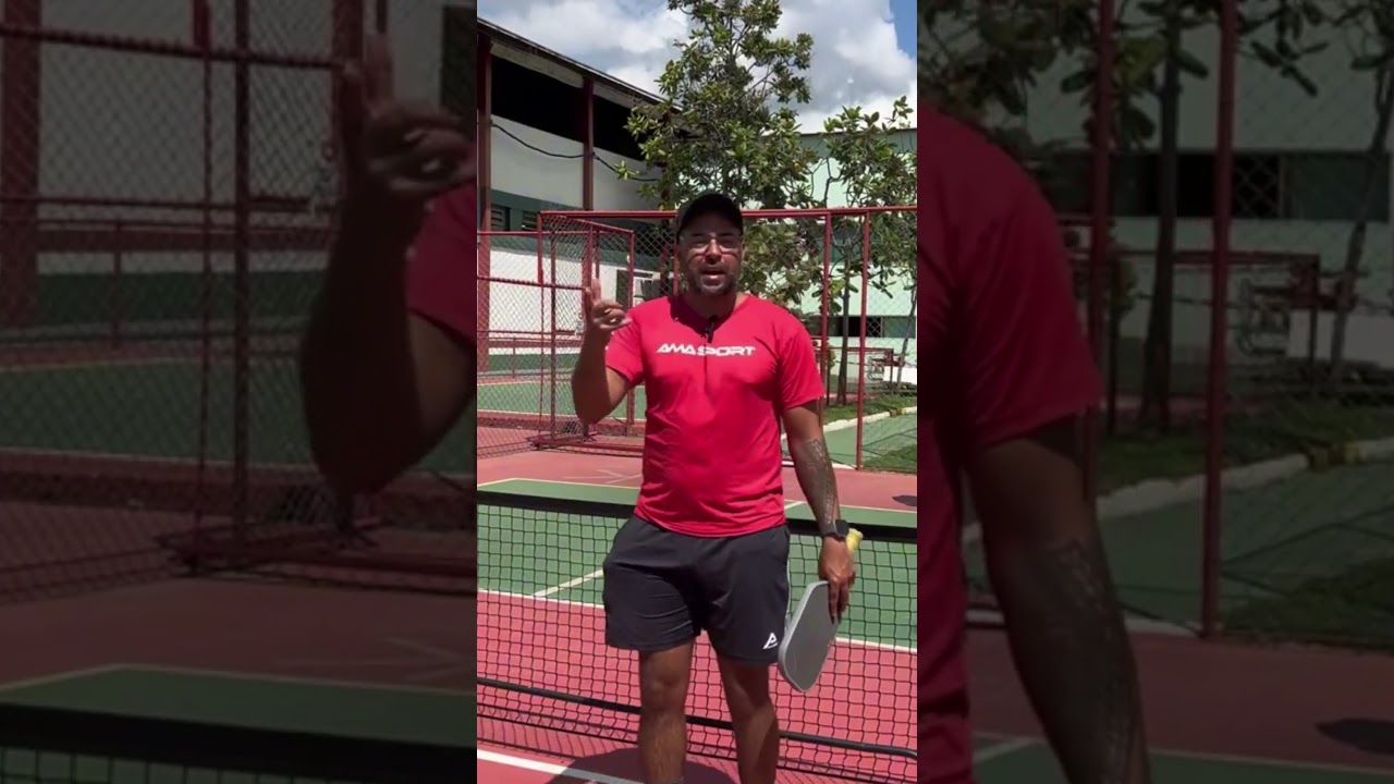 COMO DEVOLVER O SAQUE PT 02 #sport #sports #pickleball #tennis #shorts #short #shortvideo #esporte