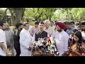 Live: Press briefing by Congress Party delegation after meeting with the Election Commission.  - 08:11 min - News - Video