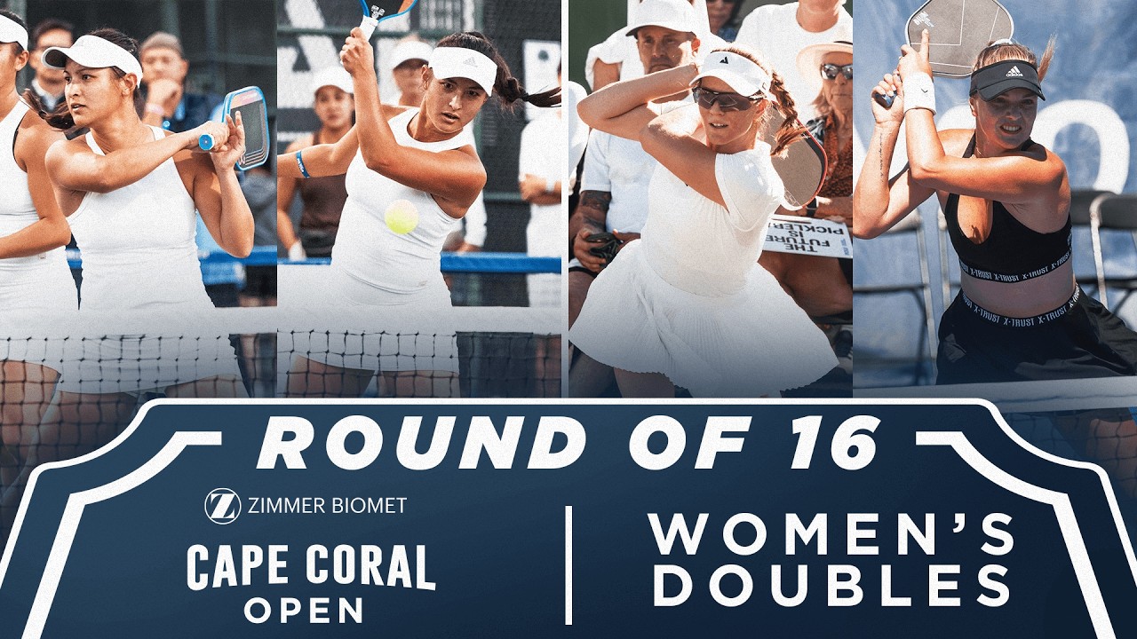 Kawamoto/Kawamoto vs Truluck/Frantova at the Zimmer Biomet Cape Coral Open