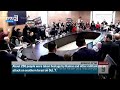 Relatives of hostages still held in Gaza storm Israel’s parliament meeting  - 01:19 min - News - Video