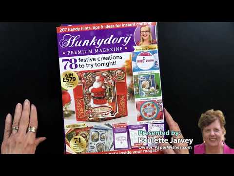 Hunkydory Magazine & Box Kit--Merry Christmas