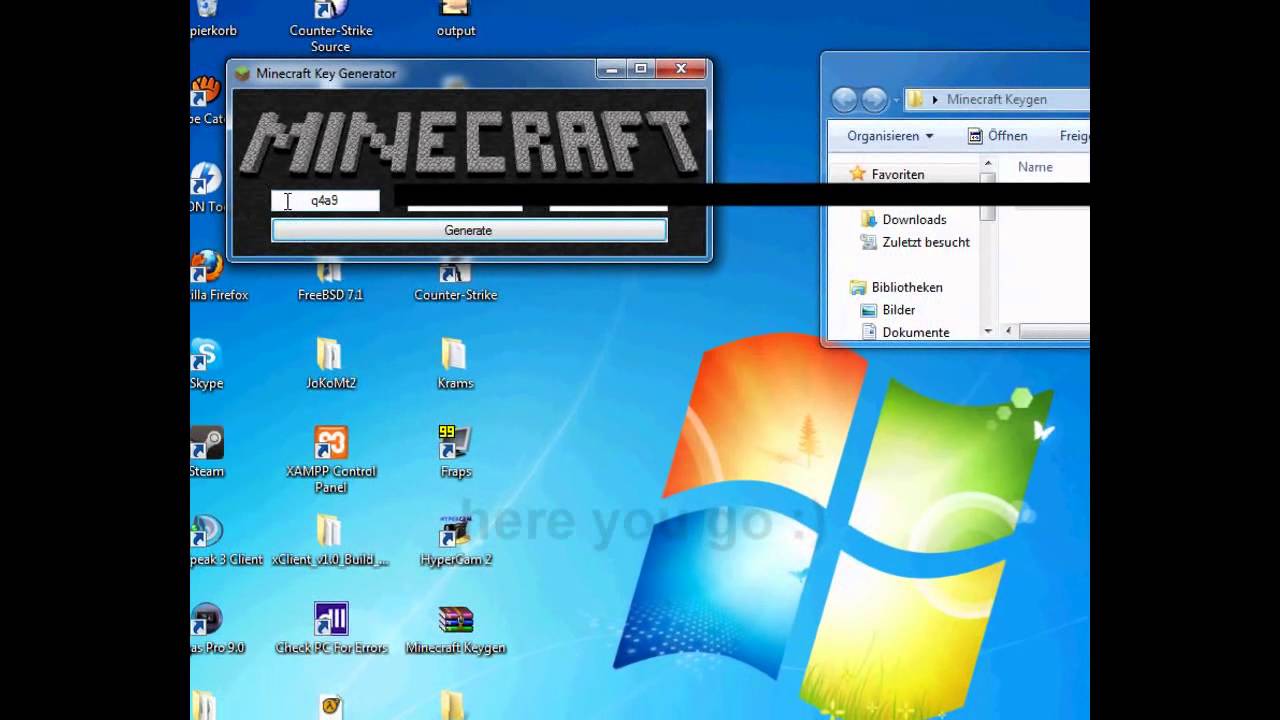 Minecraft Keygen Generator Minecraft Keygen Generator