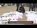 Anti-Israel Demonstration Near The White House With Dummy Dead Bodies Of Palestinians | News9  - 01:42 min - News - Video