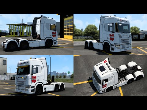 SKIN SCANIA R 2016 WÜRTH 1.0 1.40 1.46