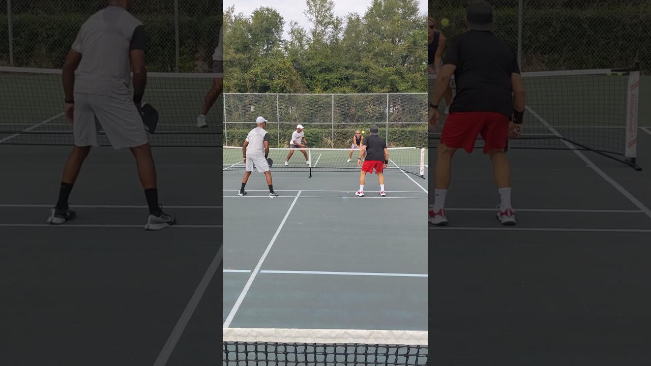 it was the topspin #pickleballdoubles #pickleball #pickleballplayers