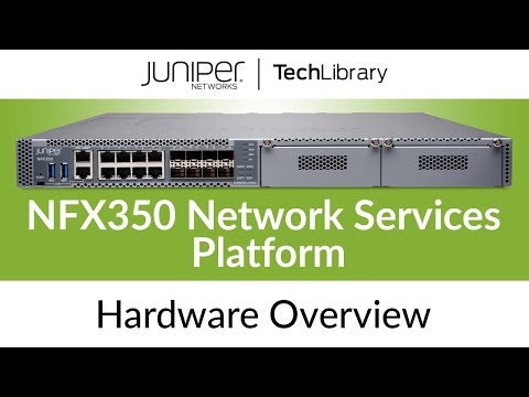 NFX350 Network Services Platform Hardware Overview