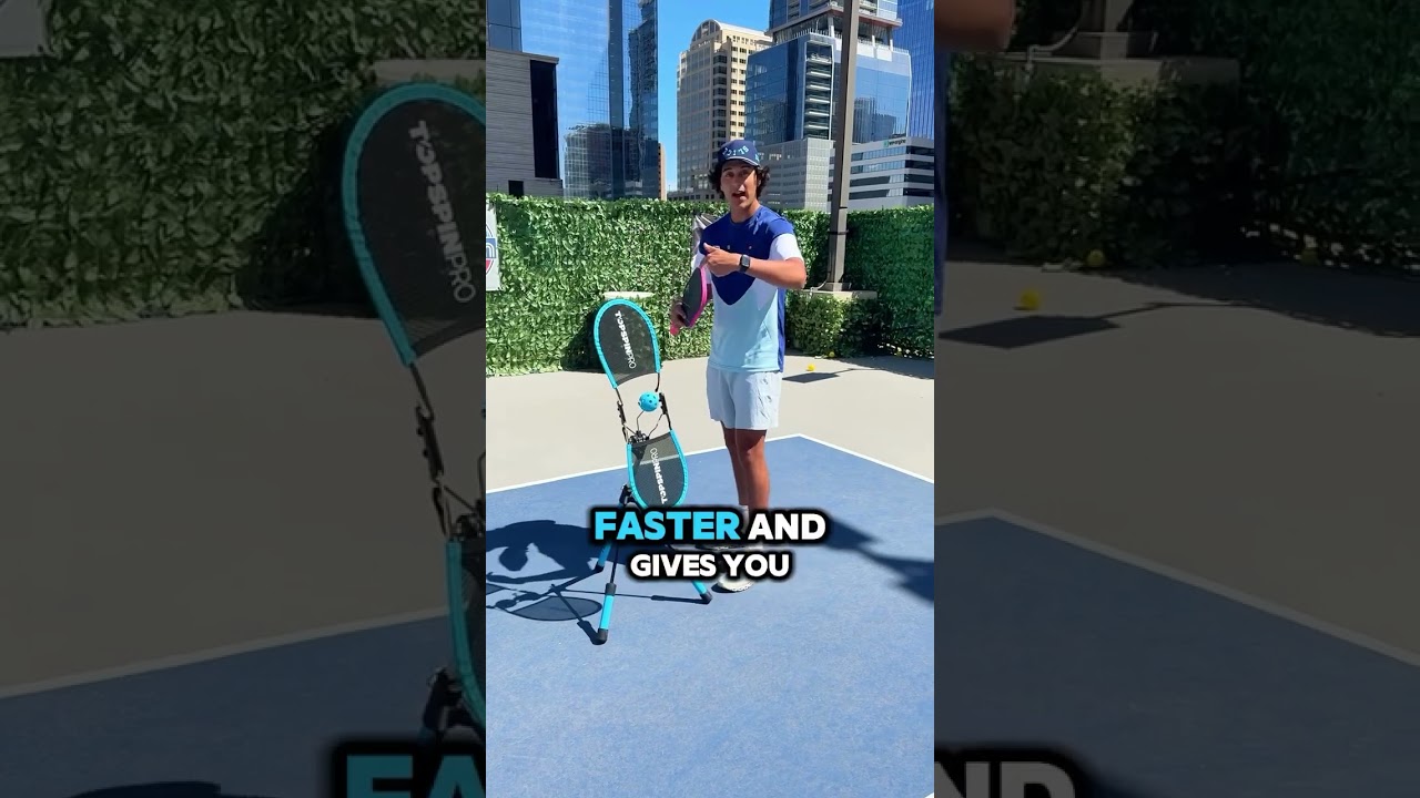 Want to add more spin to your game? Link in bio! I’ve been using the Topspin Pro to master my game,