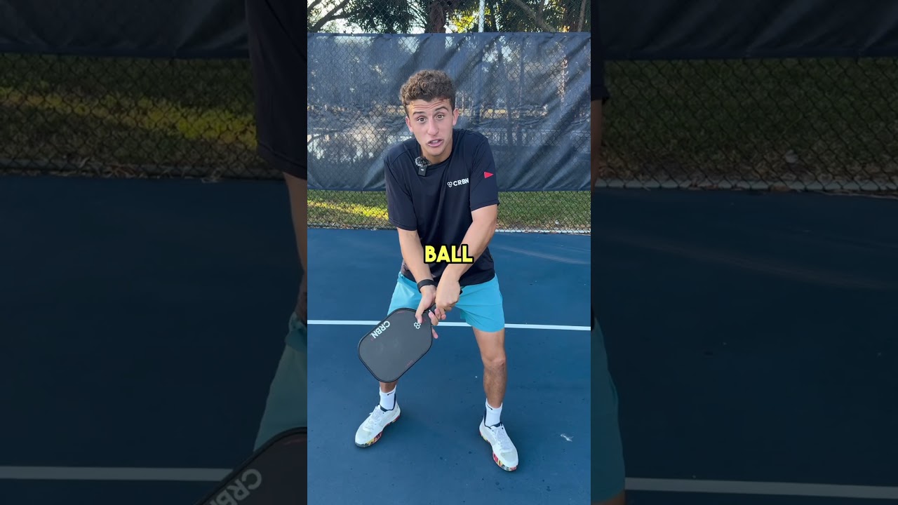 Drive + Drop Pickleball Combo! #pickleball #pickleballtips #shorts