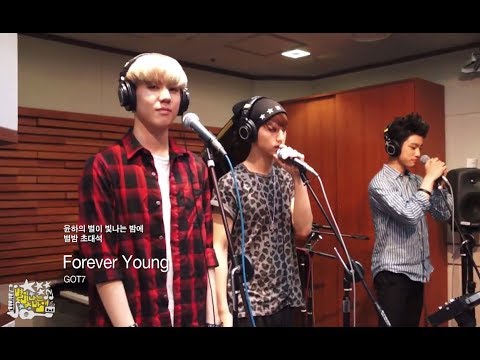 윤하의 별이 빛나는 밤에 - GOT7 - Forever Young, 갓세븐 - 포에버 영 20140703