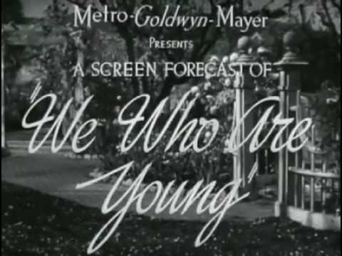 We Who Are Young'