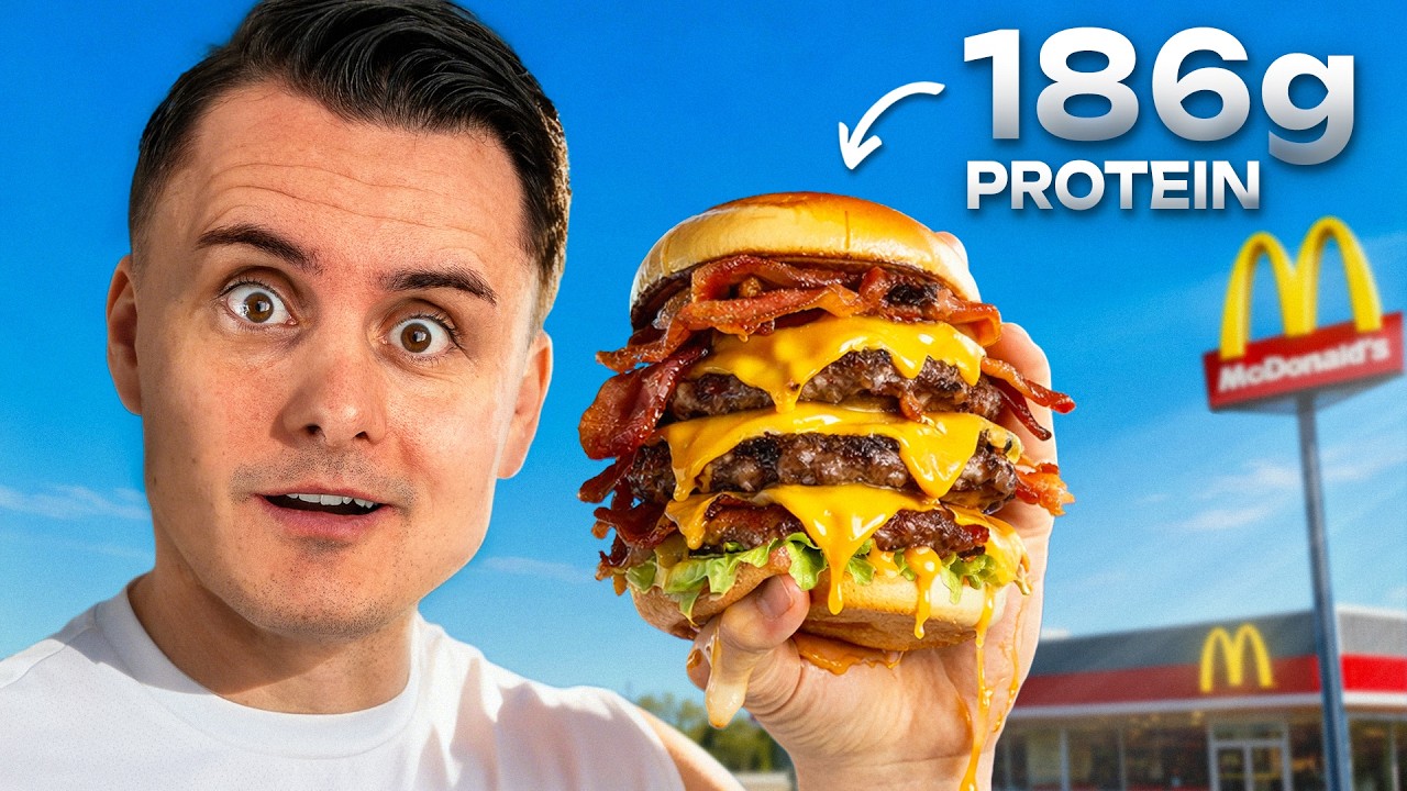 Das proteinreichste Essen bei jeder FASTFOOD-Kette 🍔
