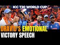 Short of words... Rahul Dravids first comments after India lift the T20 World Cup | News9
