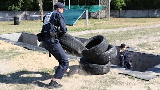 «Змагання патрулів» – квест для майбутніх поліцейських на фізичну підготовленість