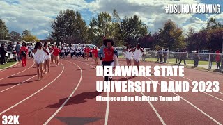 Delaware State University Band • Homecoming Halftime Tunnel 2023