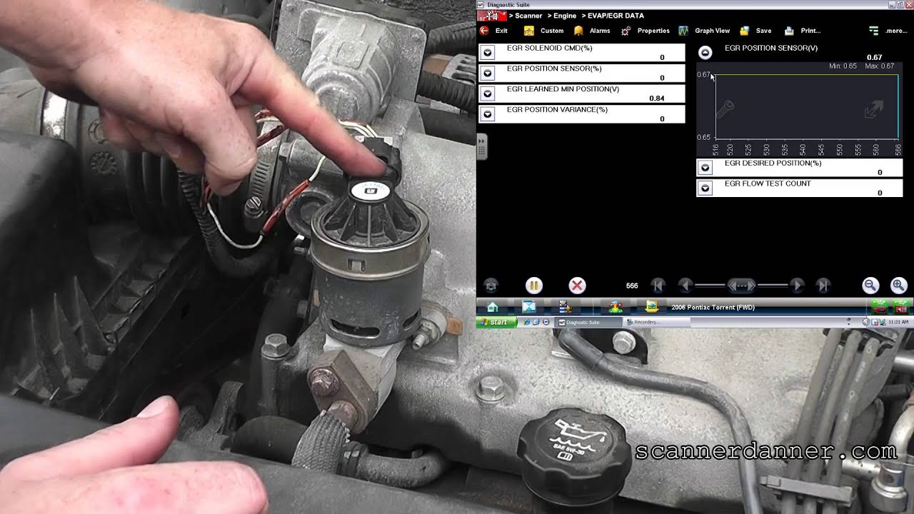 Pontiac Torrent (stalling, O2 and EGR codes) - YouTube 2007 camry fuel filter 