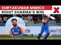 Suryakumar Yadav Mimics Rohit Sharma’s Iconic Win Without Trophy | Asia Cup 2025 Funny Moments