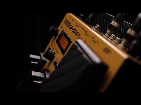 video Boss GP-10 Guitar Processor with GK-3 Pickup