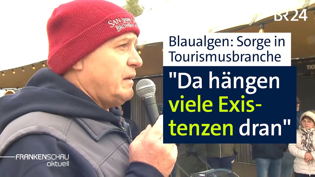 Existenzsorgen im Fränkischen Seenland: Blaualgen halten Gäste fern | BR24