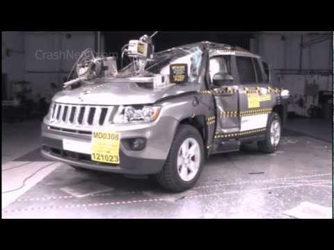 Видео краш-теста Jeep Compass с 2011 года