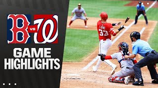 Red Sox vs. Nationals Game Highlights (7/6/25) | MLB Highlights