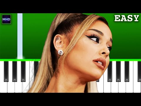 Ariana Grande - ordinary things (Piano Tutorial)