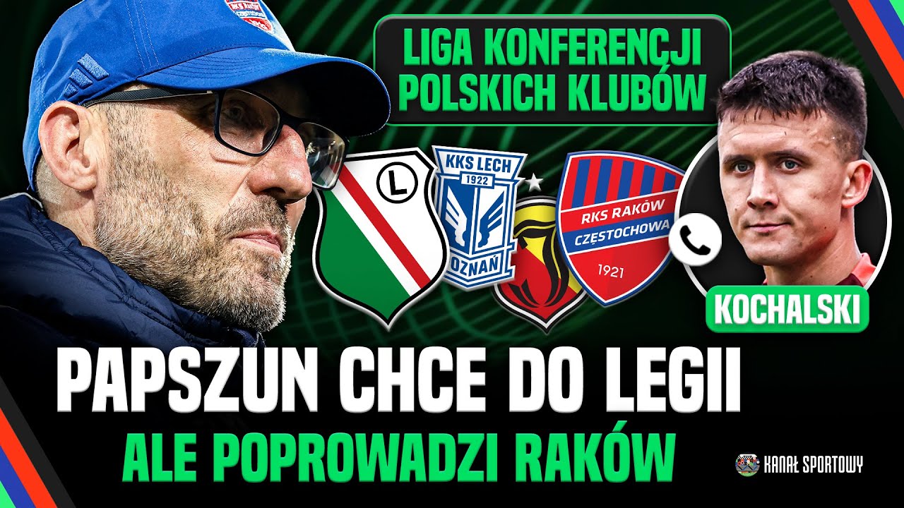 Papszun chce odejść! legia, raków, lech i jaga grają w lk + liga mistrzów: analiza kolejki