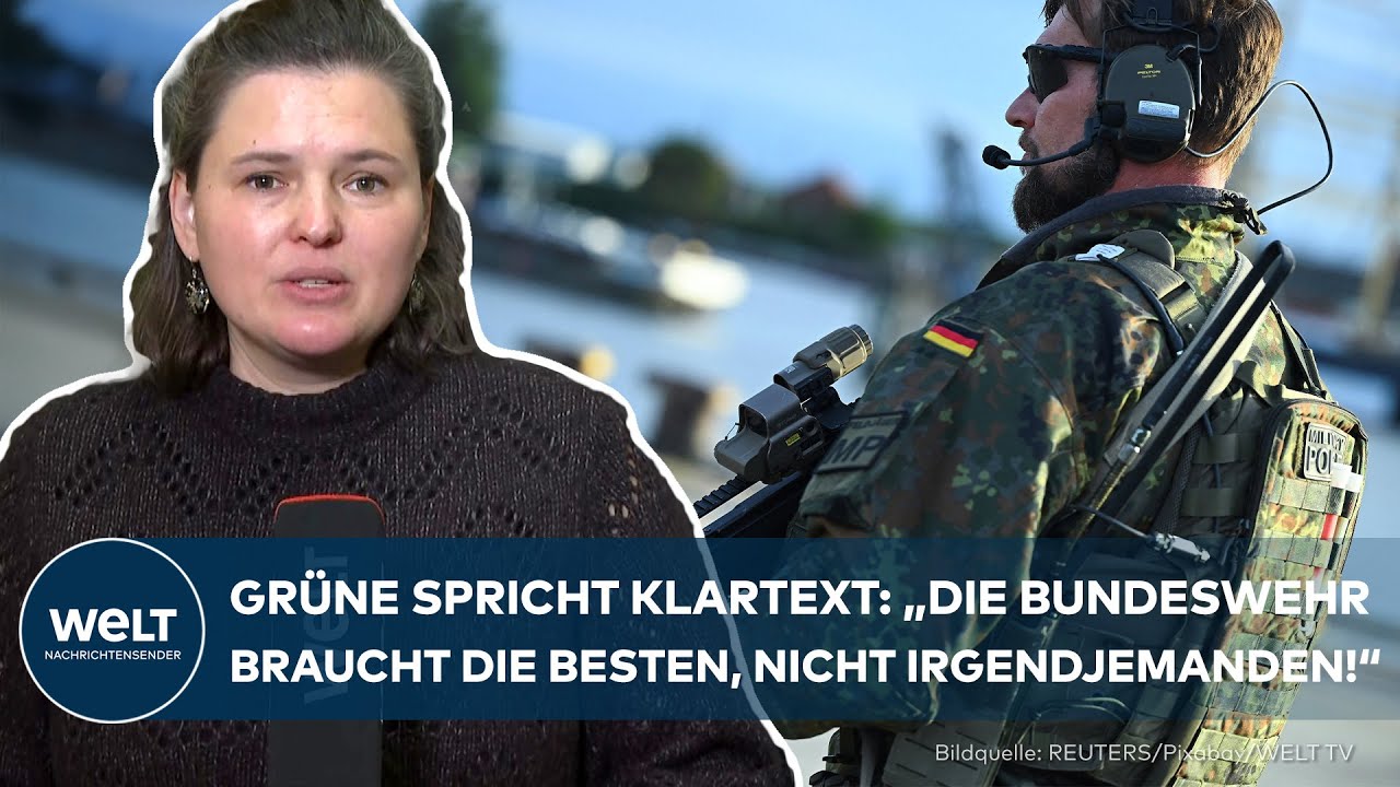 BUNDESWEHR: Losverfahren für Wehrdienst? „Auf gar keinen Fall!“ – Grüne Sara Nanni spricht Klartext!