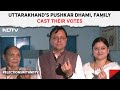 Uttarakhand Voting Today | Uttarakhands Pushkar Dhami, His Family Cast Their Votes In Khatima